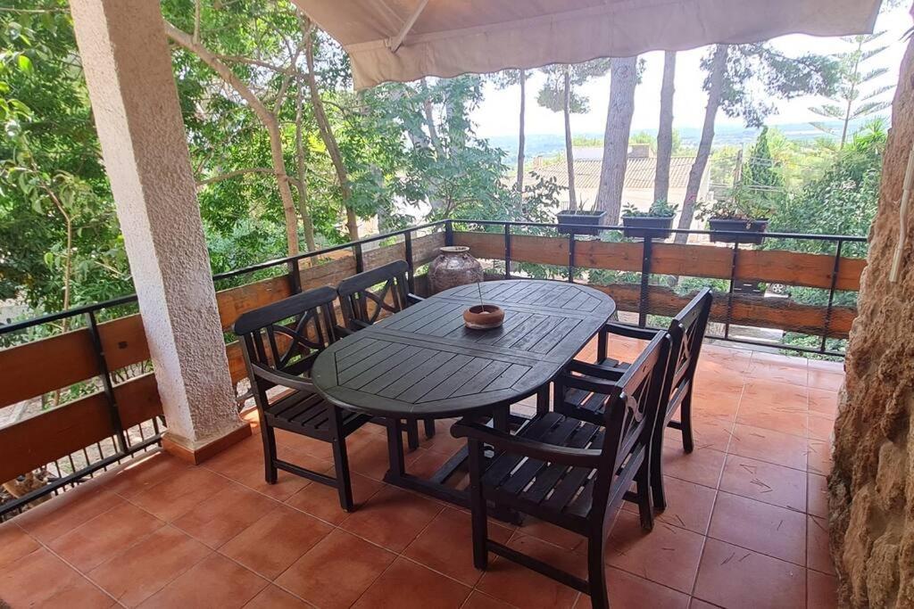 Chalet Rustico Con Piscina Y Barbacoa, Valencia 托伦特 外观 照片
