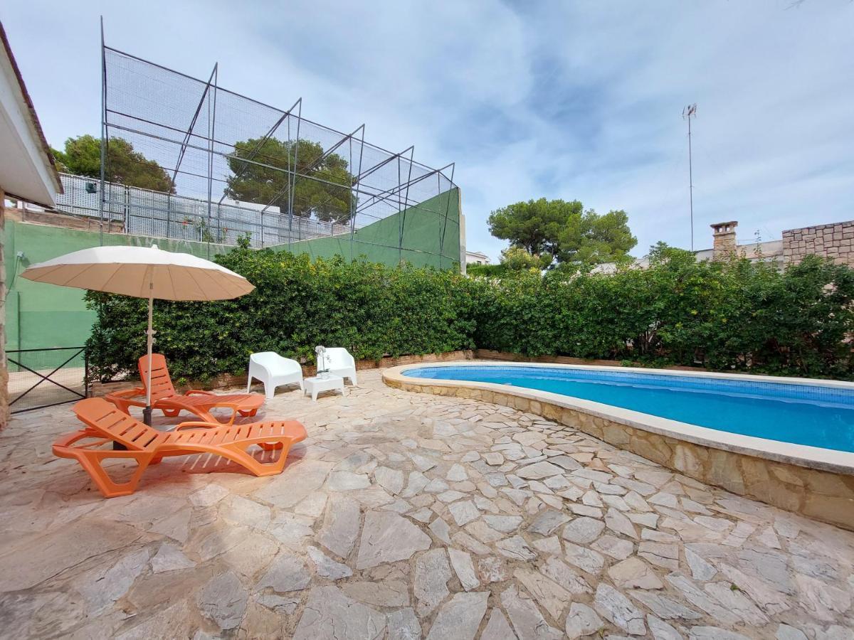 Chalet Rustico Con Piscina Y Barbacoa, Valencia 托伦特 外观 照片