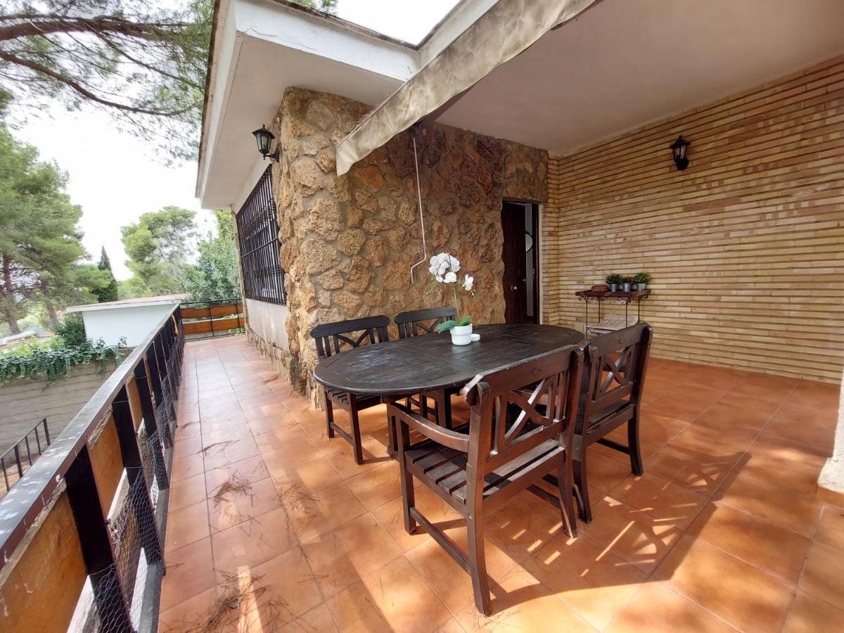 Chalet Rustico Con Piscina Y Barbacoa, Valencia 托伦特 外观 照片