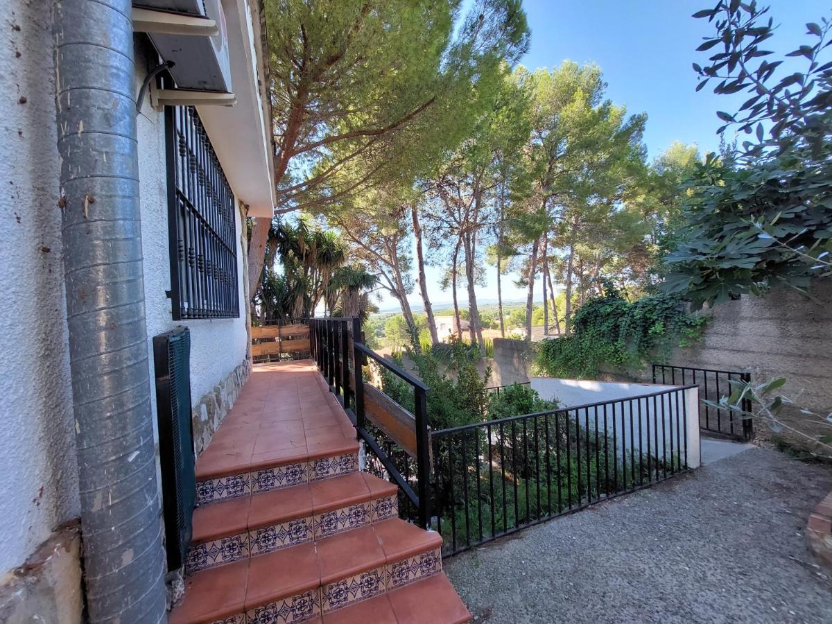 Chalet Rustico Con Piscina Y Barbacoa, Valencia 托伦特 外观 照片