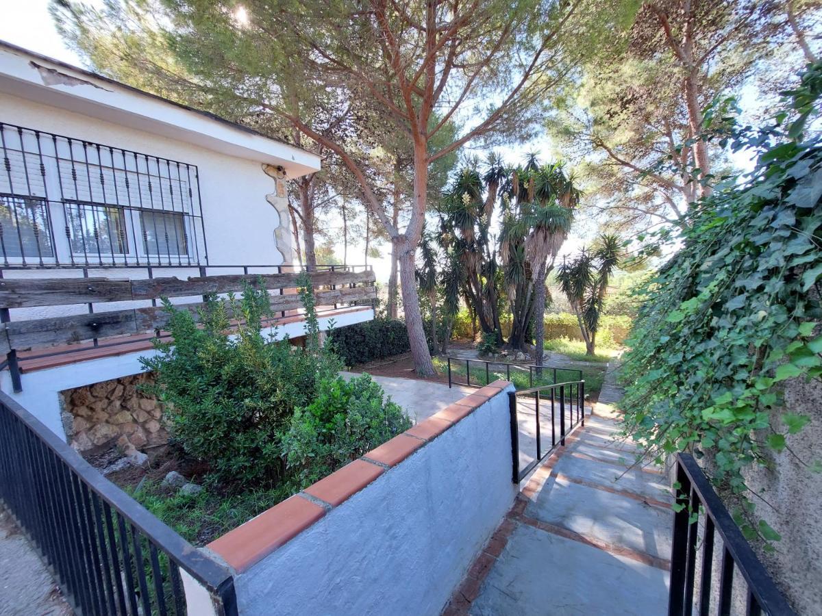 Chalet Rustico Con Piscina Y Barbacoa, Valencia 托伦特 外观 照片
